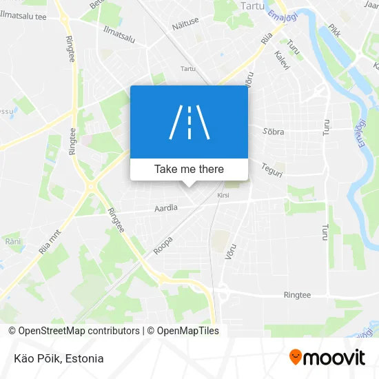 Карта Käo Põik
