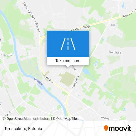 Карта Kruusakuru