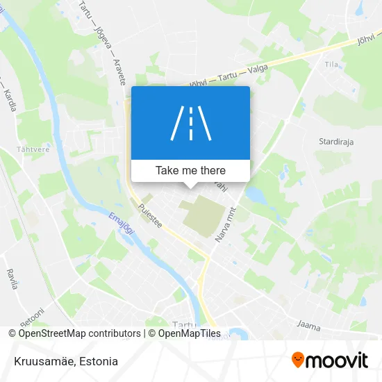 Карта Kruusamäe