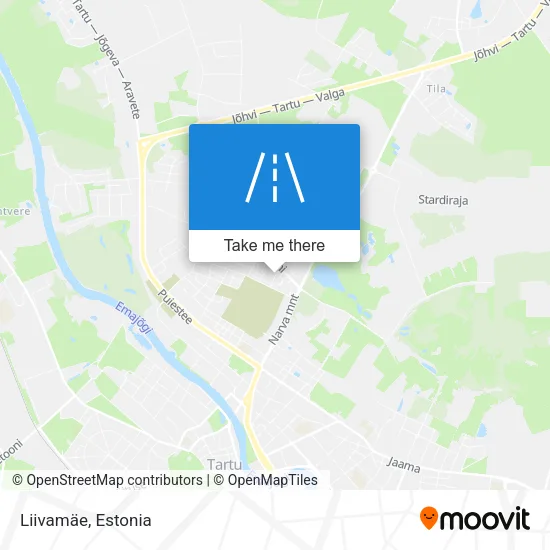 Карта Liivamäe