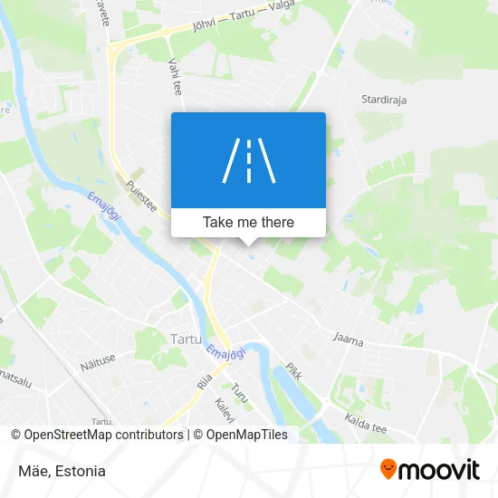 Карта Mäe