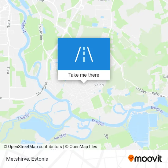 Карта Metshirve