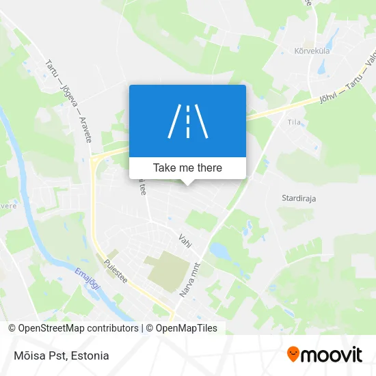 Карта Mõisa Pst