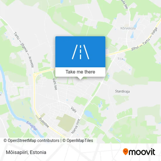 Карта Mõisapiiri