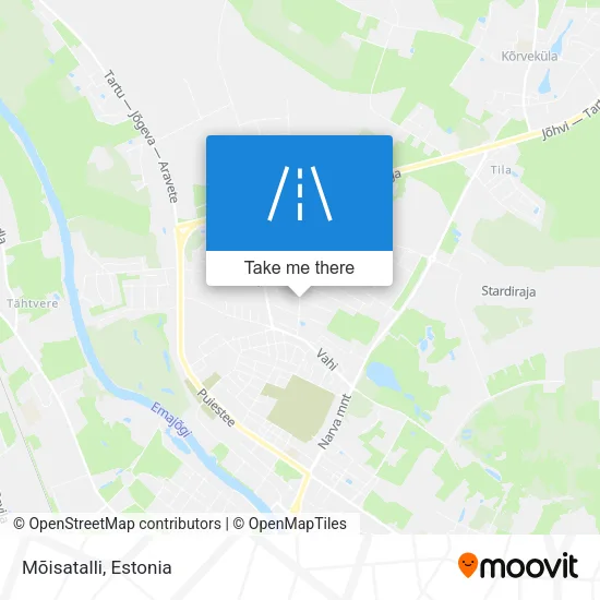 Карта Mõisatalli