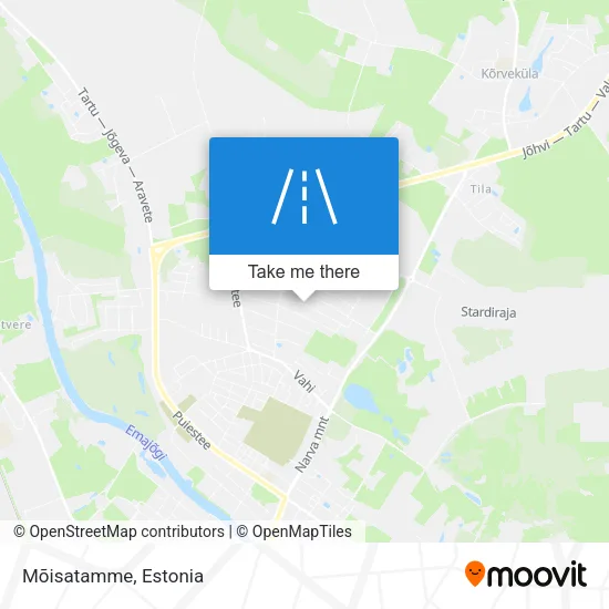 Карта Mõisatamme