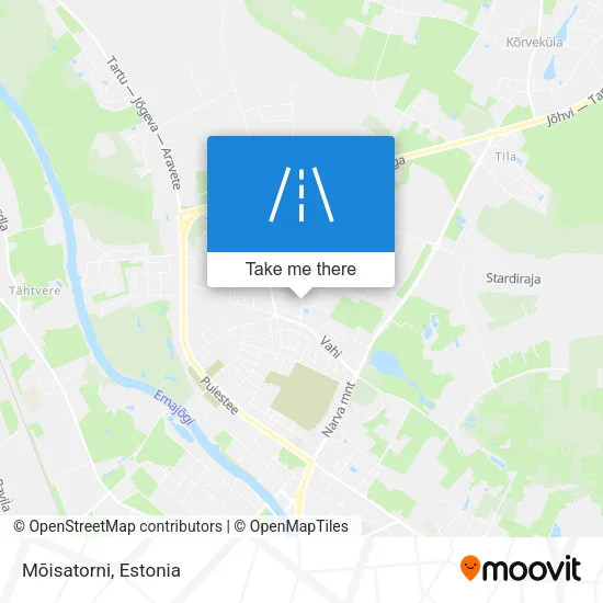 Карта Mõisatorni