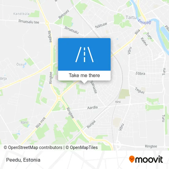Карта Peedu