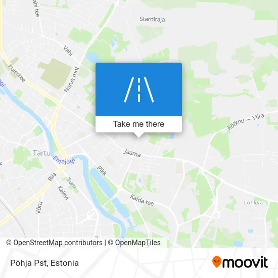 Карта Põhja Pst