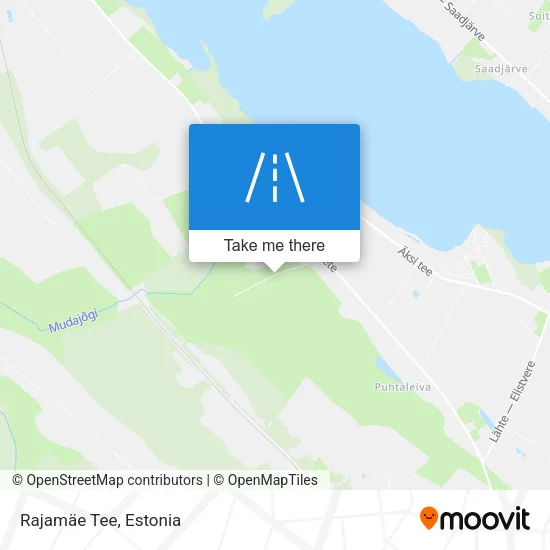 Карта Rajamäe Tee
