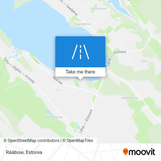Карта Rääbise