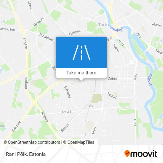 Карта Räni Põik