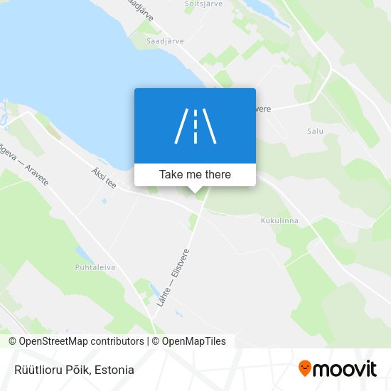 Rüütlioru Põik map