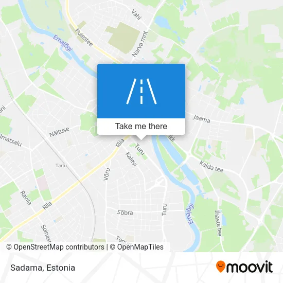 Карта Sadama