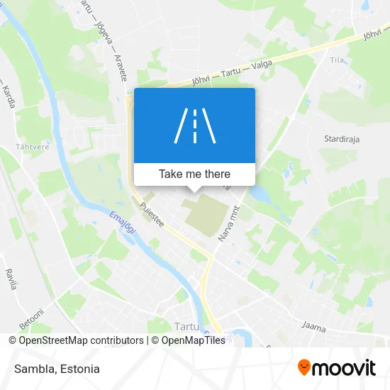 Карта Sambla
