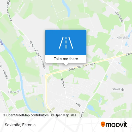 Карта Savimäe