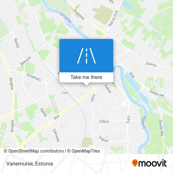Карта Vanemuise