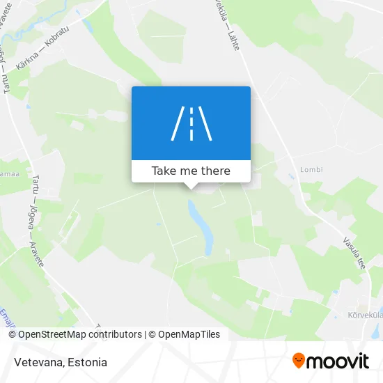 Карта Vetevana
