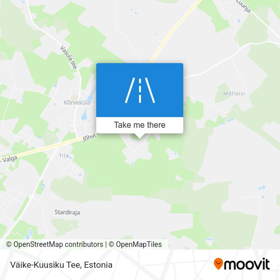 Väike-Kuusiku Tee map