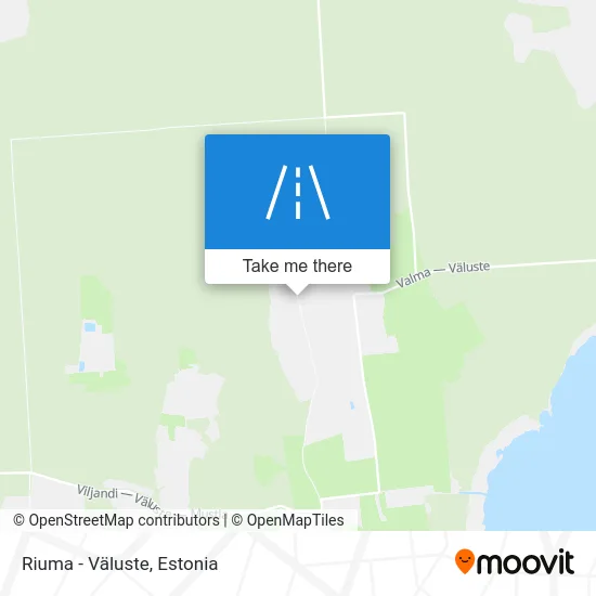 Riuma - Väluste map