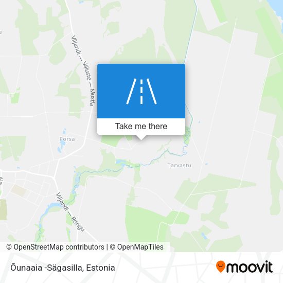 Õunaaia -Sägasilla map