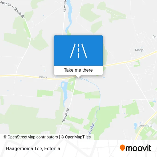 Карта Haagemõisa Tee