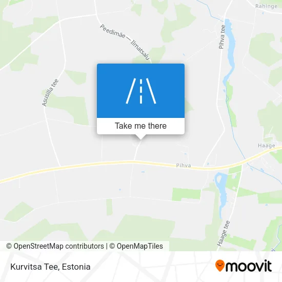 Карта Kurvitsa Tee
