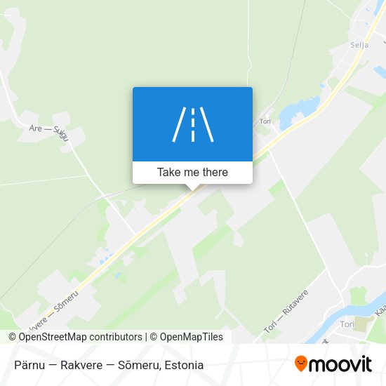 Pärnu — Rakvere — Sõmeru map