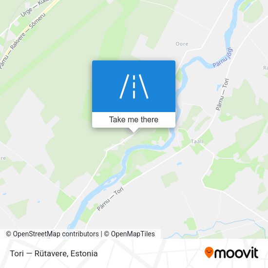 Tori — Rütavere map