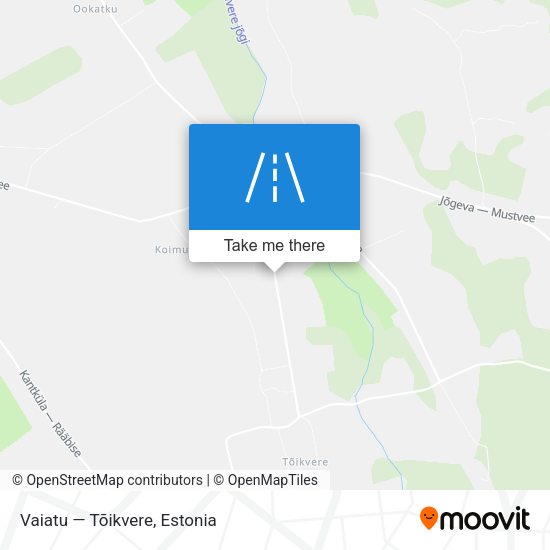 Vaiatu — Tõikvere map