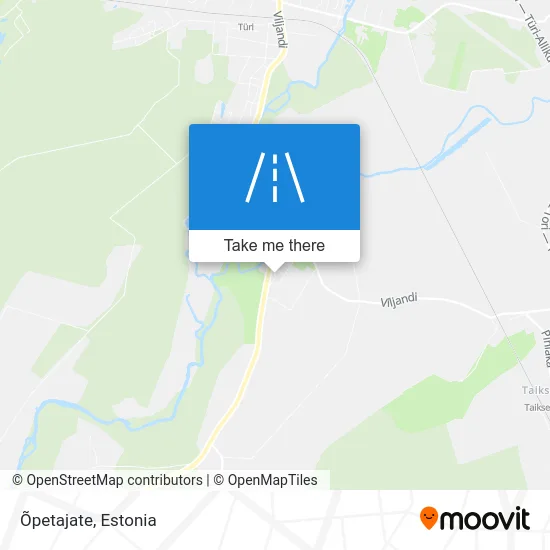 Карта Õpetajate