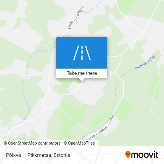 Põikva — Pikkmetsa map