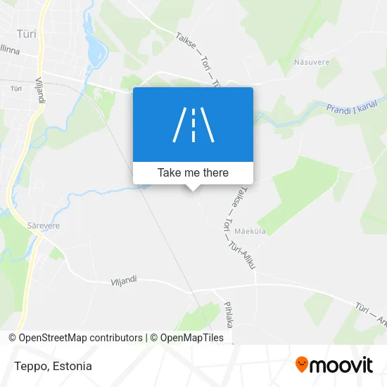 Карта Teppo