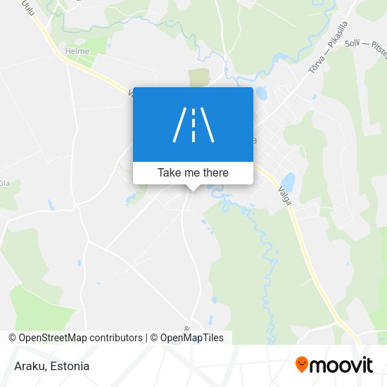 Карта Araku