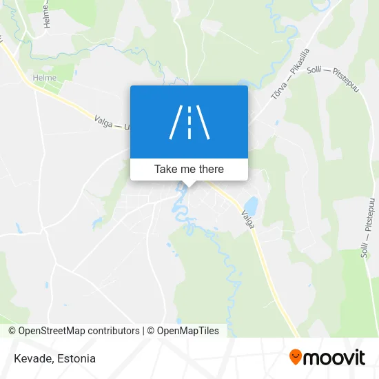 Карта Kevade