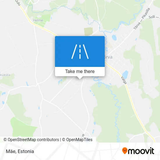 Карта Mäe