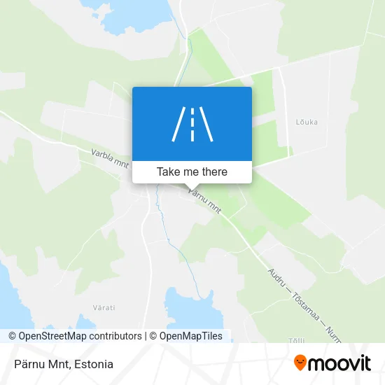 Карта Pärnu Mnt