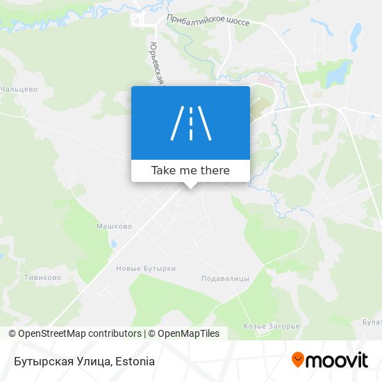 Бутырская Улица map