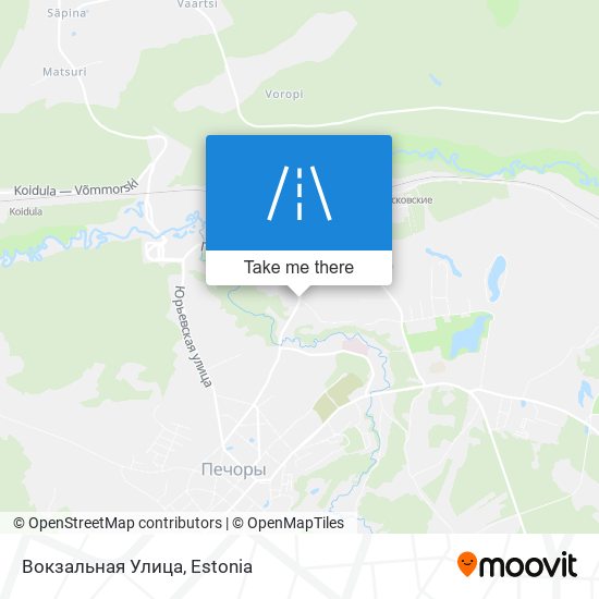 Вокзальная Улица map
