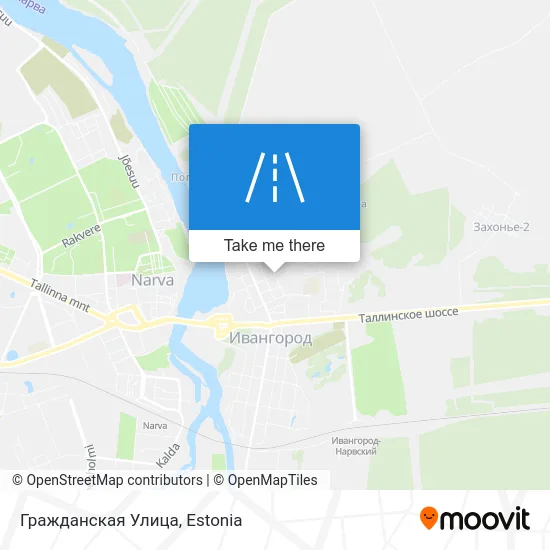 Карта Гражданская Улица