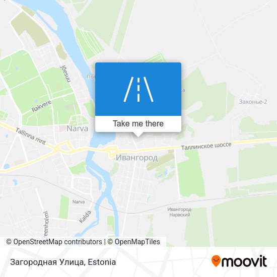 Загородная Улица map