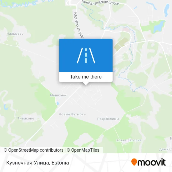 Кузнечная Улица map