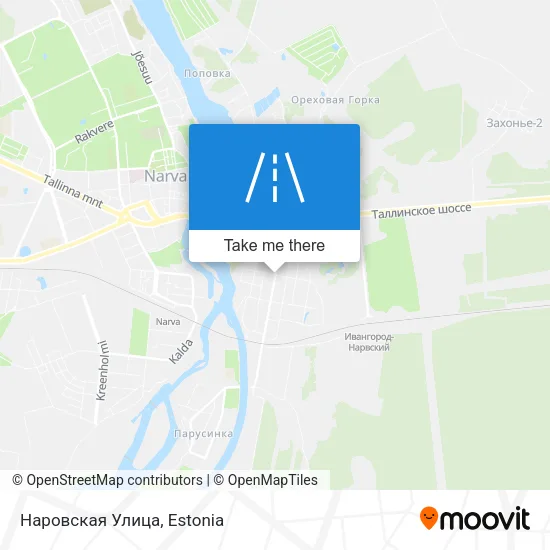 Карта Наровская Улица