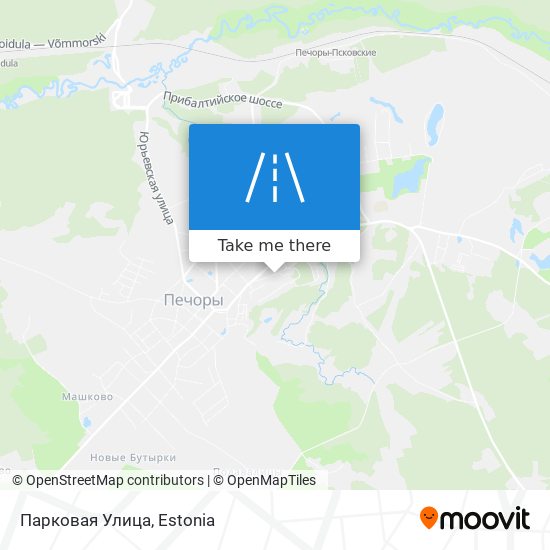Парковая Улица map