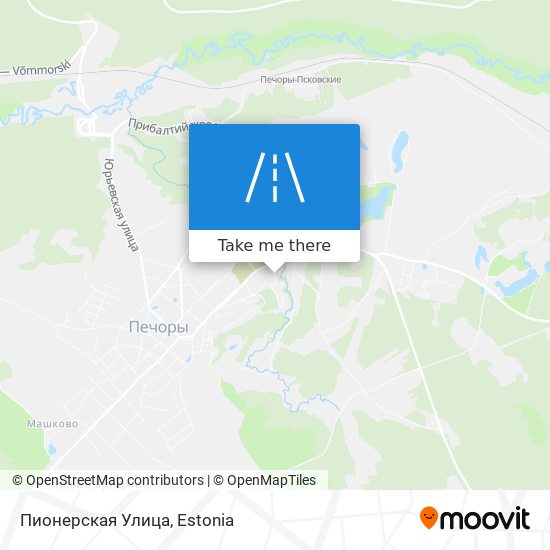 Пионерская Улица map