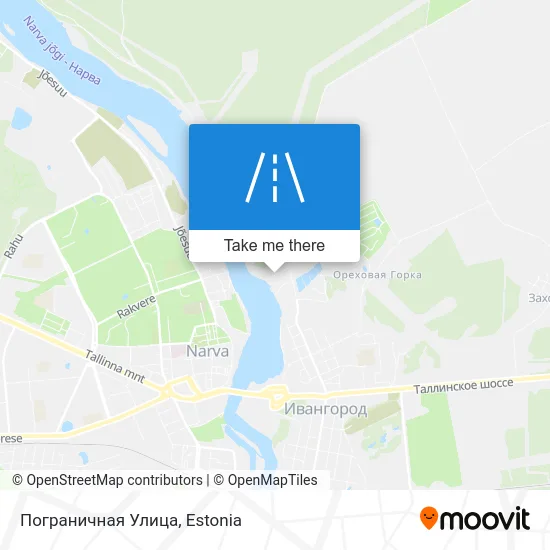 Карта Пограничная Улица