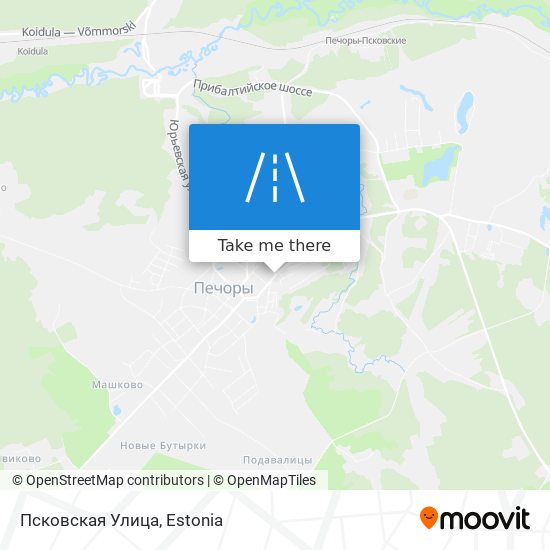 Псковская Улица map