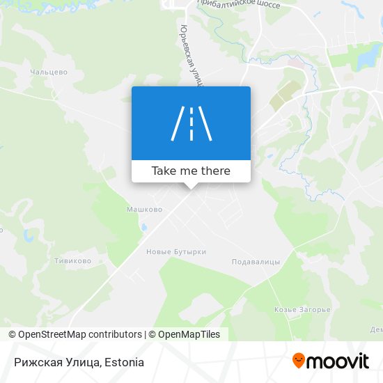 Рижская Улица map