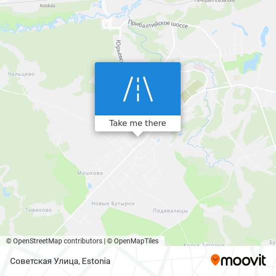 Карта Советская Улица