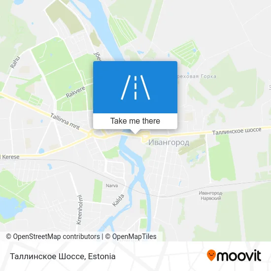 Карта Таллинское Шоссе